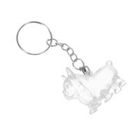HOLIDYOYO Boîte à Souvenir Poils Animaux Porte-clés Commémoratif Gravé Urne Chien Chat Accessoire Sentimental Portable pour Mémoire