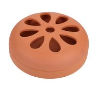HOLIDYOYO Boîte Céramique Creuse pour Brûleur Parfumé Support Sécurisé et Décoratif pour Spirale Citronnelle Usage Intérieur et Extérieur