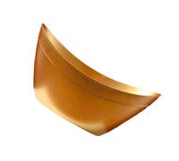 HOLIDYOYO Boîte de Rangement Ingot Doré pour Décoration Maison Nouvel An Seau Élégant pour Fleurs et Petits Objets Coffret Cadeau Pratique