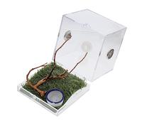 HOLIDYOYO Boîte Habitat pour Araignées Sauteuses Terrarium Micro pour Insectes Reptiles Et Escargots avec Circulation Air Optimale