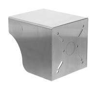 HOLIDYOYO Boîtier de Prise Extérieure Étanche en Acier Inoxydable, Protection Pluie pour Borne de Recharge de Véhicule Électrique, Coffret de Protection Robuste pour Installation Électrique