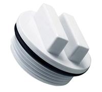 HOLIDYOYO Bouchon de Pompe de Piscine en Plastique Joint Torique, Adapté pour Tuyau de Retour de Piscine, pour L'hivernage Fête Extérieur