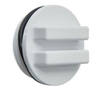 HOLIDYOYO Bouchon D'hivernage pour Piscines 1, 5 Pouces en Plastique Blanc | Tuyaux et Réservoirs, Usage Extérieur, Limite le Gel Dommages, Design Polyvalent, Camping