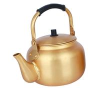 HOLIDYOYO Bouilloire Aluminium Portable pour Eau Chaude Théière Coréenne Pratique Compatible Plaques à Induction et Gaz Poignée Froide Brûlure pour Vin de Riz et Infusions