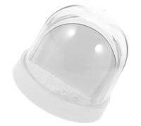 HOLIDYOYO Boule à Neige Photo DIY en Plastique Vierge avec Base Blanche 1 Pièce Mini Cadre Photo Suspendu Kit Créatif pour Décoration Personnalisée et Présent Unique Couleur Aléatoire