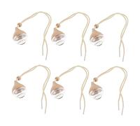HOLIDYOYO Bouteille de Parfum Suspendue 7Ml Lot de 6 Flacons en Verre pour Voiture Diffuseur d'Arômes Décoration Intérieure Parfum Rafraîchissant pour