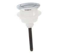 HOLIDYOYO Bouton De Chasse Eau Simple Pour Réservoir De Bouton Poussoir Antirouille Et Durable Installation Facile Compatible Avec Divers Wc Pour Lieux