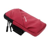 HOLIDYOYO Brassard de Course Respirant Pochette Téléphone Portable Étanche pour Sport Femme et Homme Rouge