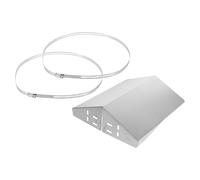 HOLIDYOYO Cache de Protection pour Caméra de Sécurité Extérieure en Acier Inoxydable, Résistant la Pluie Intempéries, pour Vidéosurveillance en Extérieur