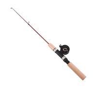 HOLIDYOYO Canne télescopique compacte avec Moulinet Canne Courte Ajustable pour Glace Hiver Portable pour débutants et pêcheurs itinérants