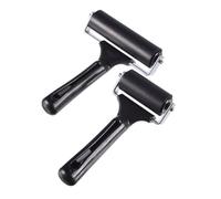 HOLIDYOYO Caoutchouc avec Cadre Métallique Renforcé pour Encrage et Estampage Outils Artisanat Antidérapant Noir