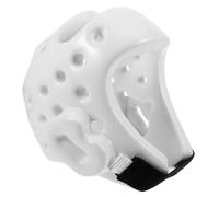 HOLIDYOYO Casque de Boxe Entraînement Taekwondo Protection Respirante Ergonomique pour Adultes Blanc
