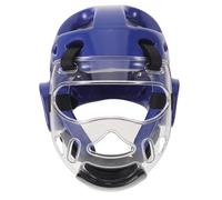 HOLIDYOYO Casque de Boxe : Équipement Sportif de Protection intégrale du Visage pour Le Kickboxing, Le Sparring, Les Arts Martiaux, Le karaté et Le Taekwondo - Visière de Masque de Taekwondo