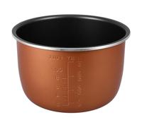 HOLIDYOYO Casserole De Cuisson Électrique Non-adhésive Remplacement De Pot Intérieur pour Cuiseur à Riz Accessoire Alliage Aluminium pour Cuisine Et Stockage