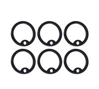 HOLIDYOYO Cercle de Silence pour Chien en Silicone, Lot de 12, Rond, réduction du Bruit, Protection des Bords, pour Dog tag, Fournitures pour Animaux