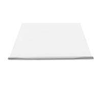 HOLIDYOYO Clayette Forte Capacité de Charge en Verre Trempé Blanc Verre Frigo et Rangement Optimisé Étagère Résistante et Pratique pour Réfrigérateur