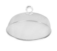 HOLIDYOYO Cloche Alimentaire INOX Pliable 9.5 Pouces Protection Anti Moucherons Couvercle RéUtilisable pour Barbecue Camping Et Pique
