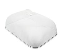 HOLIDYOYO Cloche Alimentaire Rectangulaire en Métal Idéale pour Idéale pour La Cuisson en Fer De Couleur Blanche