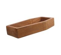 HOLIDYOYO Coffin Shape Wood Serving Tray Rustic Halloween Charcuterie Board For Snacks Fruits Appetizers Lightweight Portable Solid Wood Tea And Food Platter