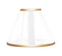 HOLIDYOYO Collier Conique Ajustable Transparent pour Animaux, Collier de Récupération Anti-Morsure et Anti-Griffures, Protection Post-Opératoire pour Chats et Chiens, Dimensions 26-32 CM