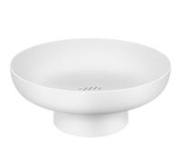 HOLIDYOYO Corbeille à Fruits Plateau de Service en Pp Blanc Décorative Multifonction Design Délicat pour Showers et Présentations D'hôtel