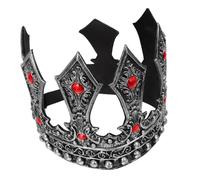 HOLIDYOYO Couronne De Roi Médiévale Avec Pour Et Accessoire De Cosplay Royal Pour Et Événements Thématiques