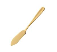 HOLIDYOYO Couteau à Beurre en Acier Inoxydable 304 Doré Coupe-Beurre Multifonction pour Fromage Confiture et Crème Lame Tranchante Ustensile Cuisine Polyvalent pour Usage Quotidien