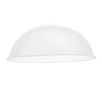 HOLIDYOYO Couvercle Alimentaire en Filet en Fer Rond 30 Cm Blanc Multifonction, Protection Anti-Insectes Réutilisable, La Cuisine Et Pique-niques, Accessoire De Table Pratique