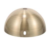 HOLIDYOYO Couvercle de Plafonnier LED Plaque Luminaire Halfronde Kit Accessoires pour Lustres avec Vis Installation pour Décoration de Salon et Cuisine