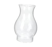 HOLIDYOYO Couvercle Verre pour Lampe à Kérosène Extérieur Abat Jour Créatif pour Lampe à Huile Protection Éclaboussures Facile à Installer Décoration Chauffante pour Camping et Intérieur