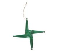 HOLIDYOYO Croix de Sainte Brigitte à suspendre au mur - Croix irlandaise authentique en paille tressée à la main de 20 cm - Décoration traditionnelle pour la Sainte-Brigitte et la Saint-Patrick -