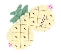 HOLIDYOYO de Sommeil Peluche Cartoon Ananas Oculaire Éclairant pour Dormir Confort Optimal avec Bandes Élastiques Couleur Aléatoire Couleur Aléatoire