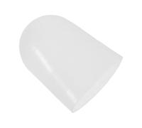 HOLIDYOYO Diffuseur pour Lampe Torche 49-53Mm en Silicone Blanc Capuchon Anti-Éblouissement pour Lumière Douce Accessoire Réglable pour Lecture Intérieure et Camping Protection Dôme