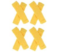 HOLIDYOYO Ensemble de 8 Chaussettes de Protection Respirantes en Coton pour Pattes Frontales de Chien, Confortable et Facile à Utiliser, pour Activités Extérieures en Toutes Saisons