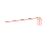 HOLIDYOYO Éteignoir à Bougie Droits en Acier Inoxydable Couleur Rose Gold Accessoire de Bougie Coupe-Mèche pour Prolonger la Durée Bougies Éteindre Maison