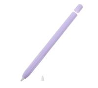 HOLIDYOYO Étui en Silicone Antichoc pour Stylet Pencil 2, Ensemble de Protection 4 Pièces Capuchon et Manchons, Compatible Tablette, Couleur Violette Windflower