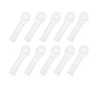 HOLIDYOYO Étuis de Protection Design Créatif en Abs, Lot de 12 Pièces Faciles à Utiliser pour Têtes de Brosse à Dents Électriques pour Camping et Voyages d'affaires
