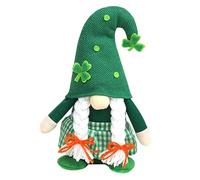 HOLIDYOYO Figurine GNOME De Table Saint-Patrick Décoration Festive pour Ambiance De Fête Accessoire Déguisement Célébration Irlandaise