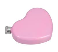 HOLIDYOYO Flasque Inoxydable Forme De Cœur Petite Flasque Portable Pour Vin Et Whisky Idéale Pour Voyages Mariages Et Activités Plein Air