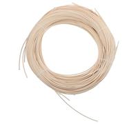 HOLIDYOYO Fournitures de Réparation Rotin Naturel 25 MM 250 G Rouleau Rotin Tressé pour Kit Réparation Chaise Osier Matériel de Vannerie pour Meubles Jardin Terrasse Extérieur