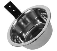 HOLIDYOYO Gamelle Chien Surélevée Murale Acier Inoxydable Set Multifonction pour Nourriture et Eau Bol et Facile à Nettoyer pour Chiots et Grands Chiens