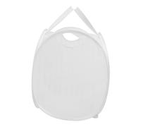 HOLIDYOYO Grand Panier À Linge En Fil Métallique Organiseur Séparateur Panier À Linge Tissé Pliable Panier À Linge Poubelle Bol Respirant Poignées Couvercle Polyester