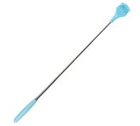 HOLIDYOYO Gratte-dos Rétractable Cat Paw Bleu en Pp et Acier Inoxydable, Gratte-dos Manuel pour Soulager les Démangeaisons du Dos, pour Femmes Enceintes et Parents en Situation de Handicap