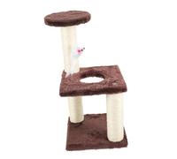 HOLIDYOYO Griffoir pour Chat avec Boule Suspendue Vertical Et Résistant à Usure pour Chaton à Usage Quotidien Offre Détente Et Activité sans Prendre Trop De Place