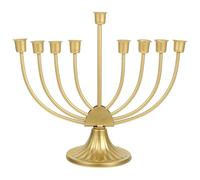 HOLIDYOYO Hanukkah 9 Branche Bougeoirs Jérusalem Temple Bougeoir Antique Chandelier Candélabre pour La Décoration De Fête À La Maison B