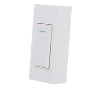 HOLIDYOYO Interrupteur de Lampe de Chevet Blanc Simple Bouton Marche Arrêt Ligne Installation Facile pour Lampes de Bureau et Lampadaires Commande Pratique pour Éclairage LED