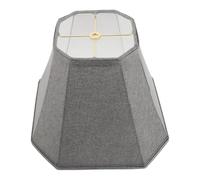 HOLIDYOYO -jour Carré en Tissu Pliable Facile à Assembler Design Moderne Structure en Métal pour Lampe de Table et Lampadaire pour Salon et Chambre