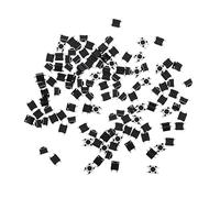 HOLIDYOYO Kit De 100 Boutons Poussoirs Tactiles Momentané, Micro Interrupteurs pour Circuits Imprimés, Bouton Poussoir Momentané Compact, Adapté Aux Projets Électroniques Industriels