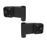 HOLIDYOYO Kit de Réparation pour Repose-Pieds de Chaise 2 Pcs Patins Anti-Rayures en Plastique Lisse Pièces de Rechange Universelles pour Fauteuil Inclinable et Canapé Support Stable et