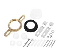 HOLIDYOYO Kit de Réparation Urinoir Bride d'Étanchéité et Joint Mural, Ensemble d'Accessoires pour Remplacement de Toilettes, Adapté aux Installations Sanitaires Publiques et Privées